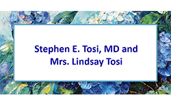 Stephen E. Tosi, MD and Mrs. Lindsay Tosi