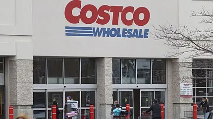 The main entrance to Costco at Gateway Center, Everett, MA