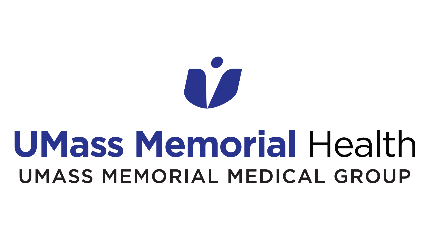 The vertical UMass Memorial Health Umass Memorial Medical Group logo.